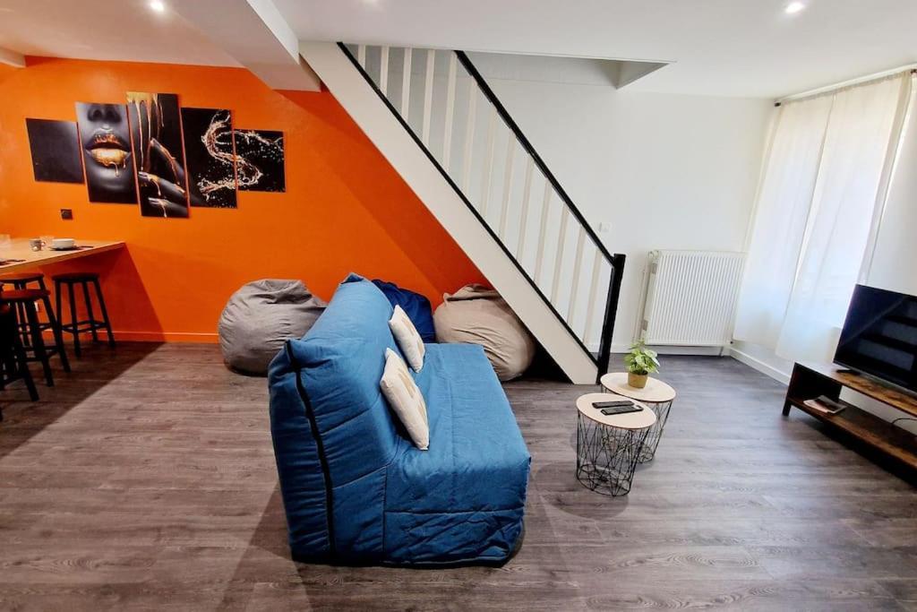 Maison, 4 A 6 Pers, Clim, Parking Prive, 2 Chambres Agén Exterior foto